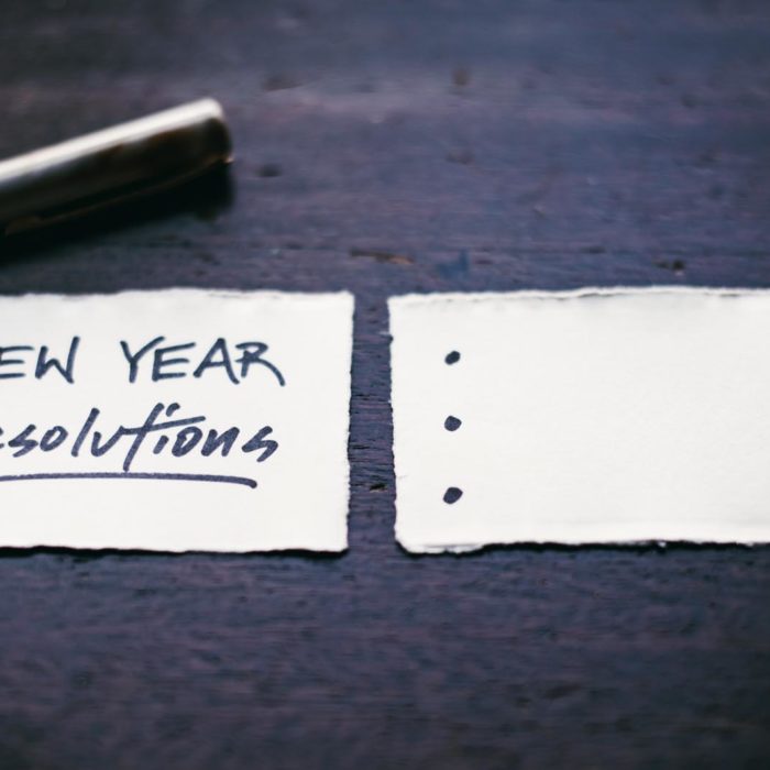 new year resolutions