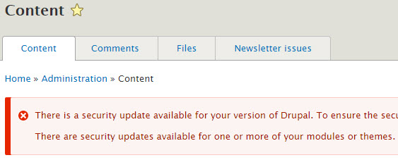 drupal security update