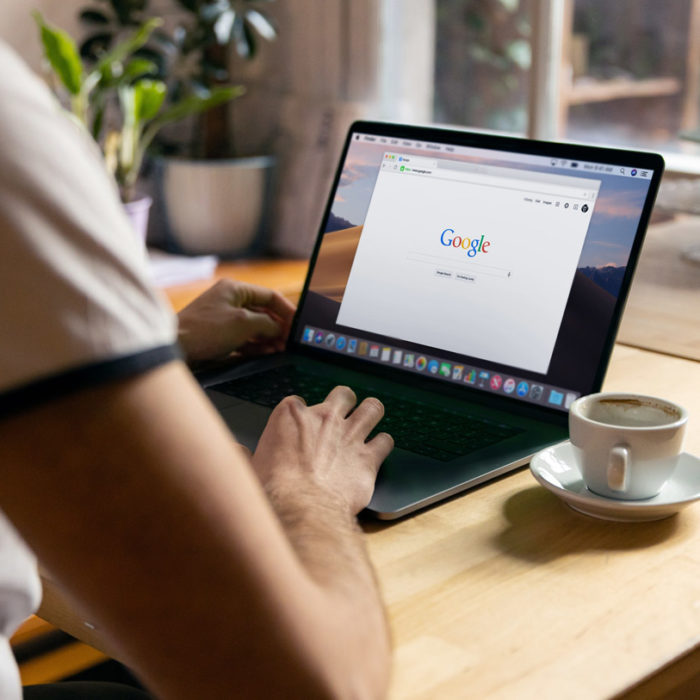 searching on google