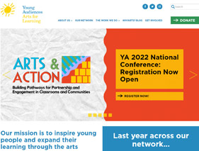 Young Audiences website thumbnail