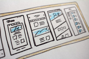 website storyboard